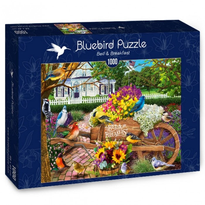 Bluebird Puzzle - Bed & Breakfast - 1000 Piece Puzzle