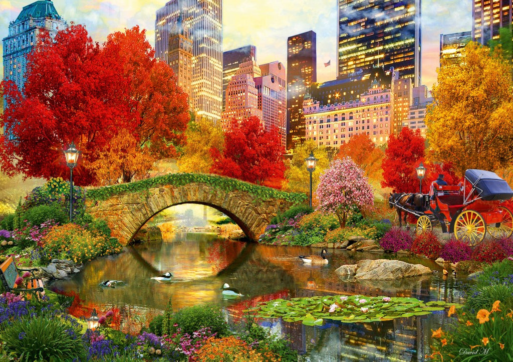 Central Park NYC – 1000 Piece Jigsaw Puzzle (Bluebird Puzzle)