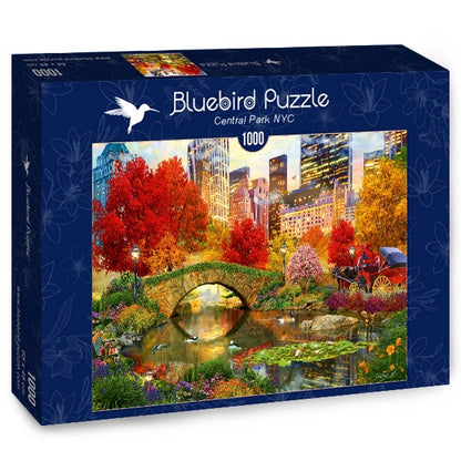 Bluebird Puzzle - Central Park NYC - 1000 Piece Jigsaw Puzzle