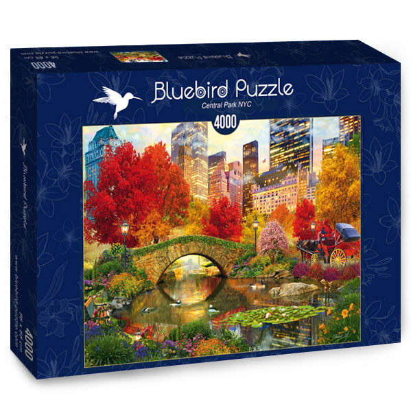 Bluebird Puzzle - Central Park NYC - 4000 Piece Jigsaw Puzzle
