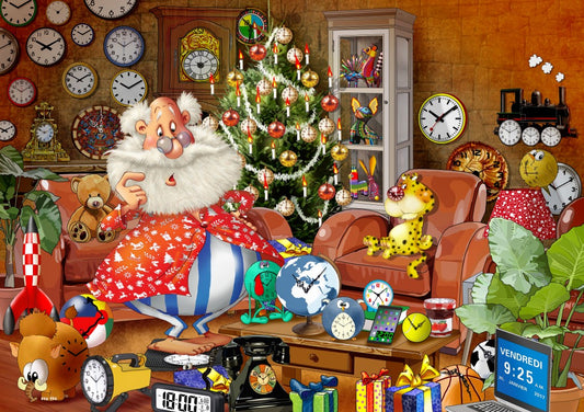 Bluebird Puzzle - Christmas Time! - 1000 Piece Jigsaw Puzzle