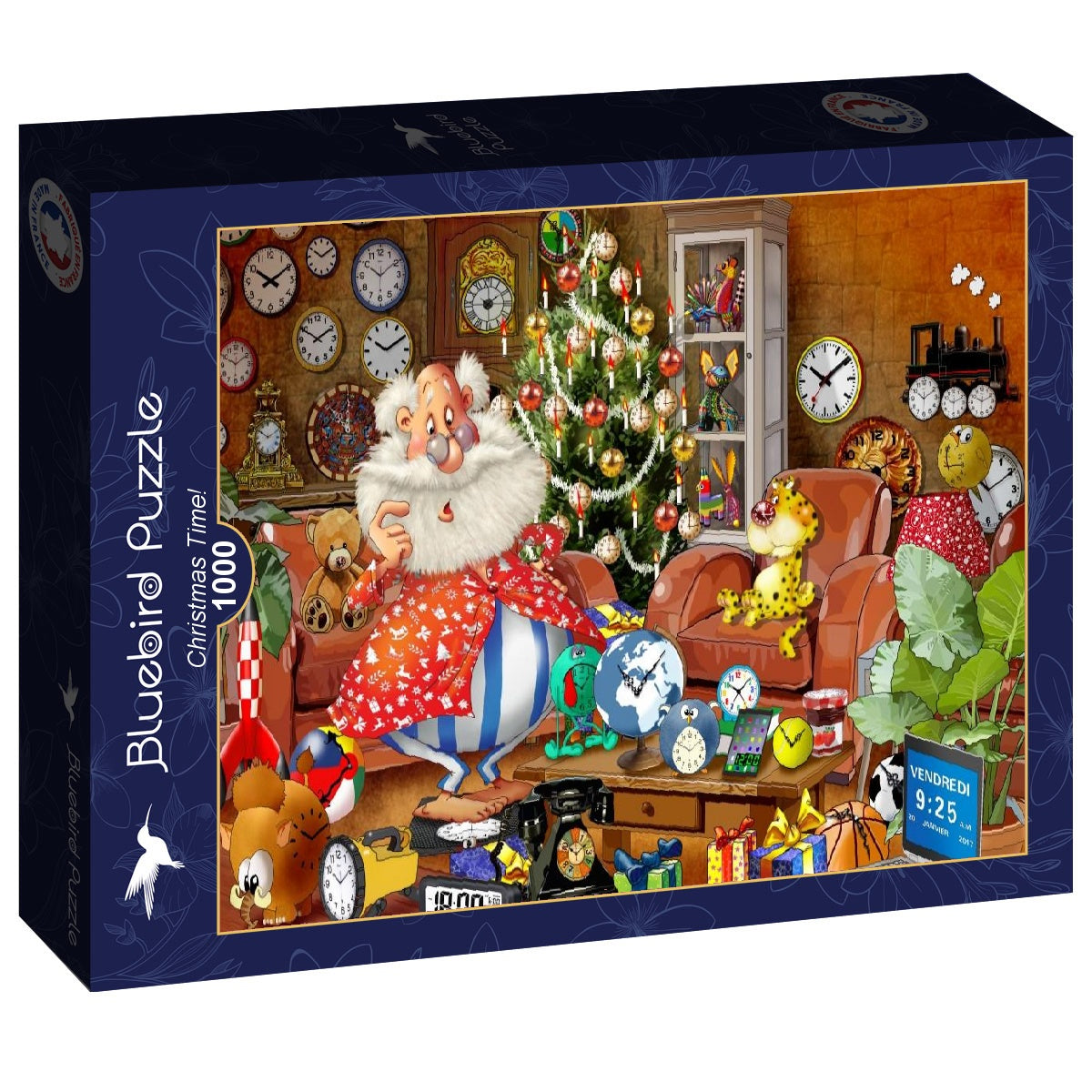 Christmas Time! – 1000 Piece Jigsaw Puzzle (Bluebird Puzzle)