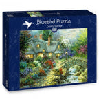 Country Cottage – 1000 Piece Jigsaw Puzzle (Bluebird Puzzle)