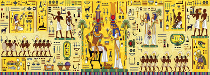 Bluebird Puzzle - Egyptian Hieroglyph - Piece Jigsaw Puzzle