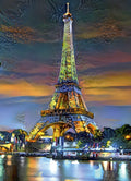Eiffel Tower at Sunset, Paris, France – 1000 Piece Jigsaw Puzzle (Bluebird Puzzle)