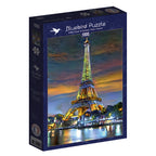 Eiffel Tower at Sunset, Paris, France – 1000 Piece Jigsaw Puzzle (Bluebird Puzzle)