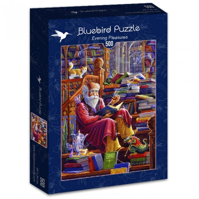Bluebird Puzzle - Evening Pleasures - 500 Piece Jigsaw Puzzle