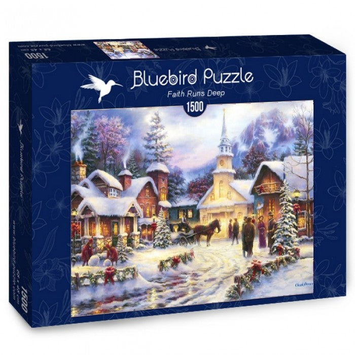 Bluebird Puzzle 70051 Faith Runs Deep 1500 Piece Jigsaw Puzzle