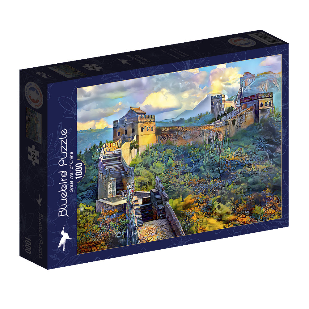 Bluebird Puzzle - Great Wall of China - 1000 Piece Jigsaw Puzzle