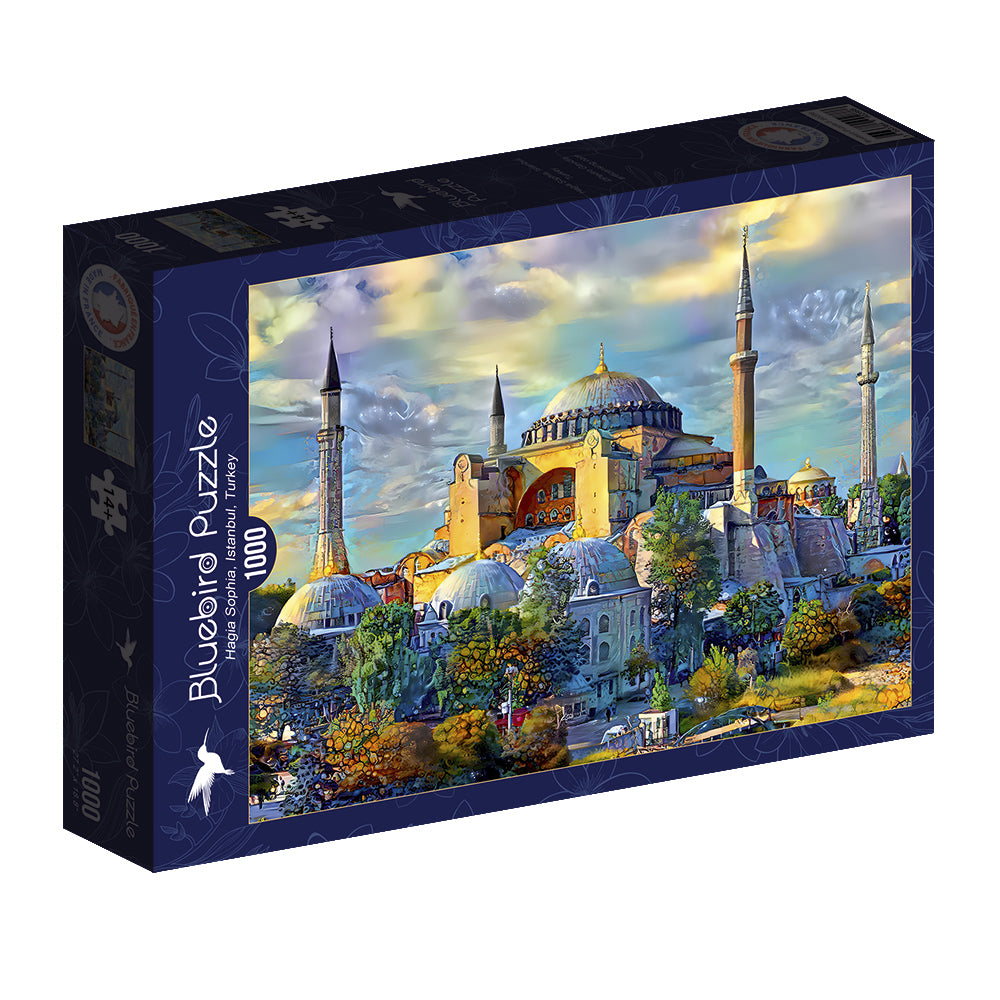 Hagia Sophia, Istanbul, Turkey – 1000 Piece Jigsaw Puzzle (Bluebird Puzzle)