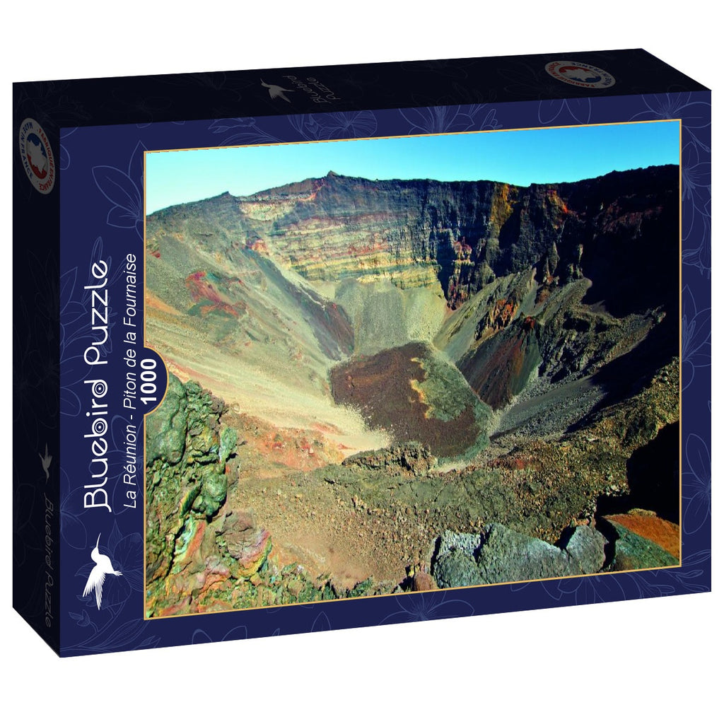 La Réunion: Piton de la Fournaise – 1000 Piece Jigsaw Puzzle (Bluebird Puzzle)