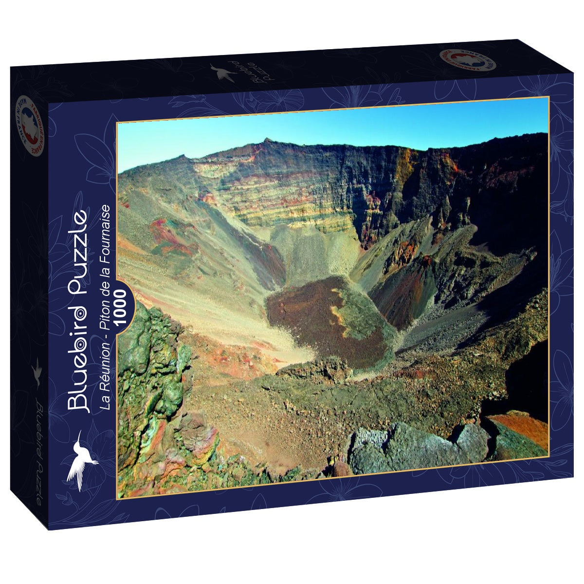 La Réunion: Piton de la Fournaise – 1000 Piece Jigsaw Puzzle (Bluebird Puzzle)