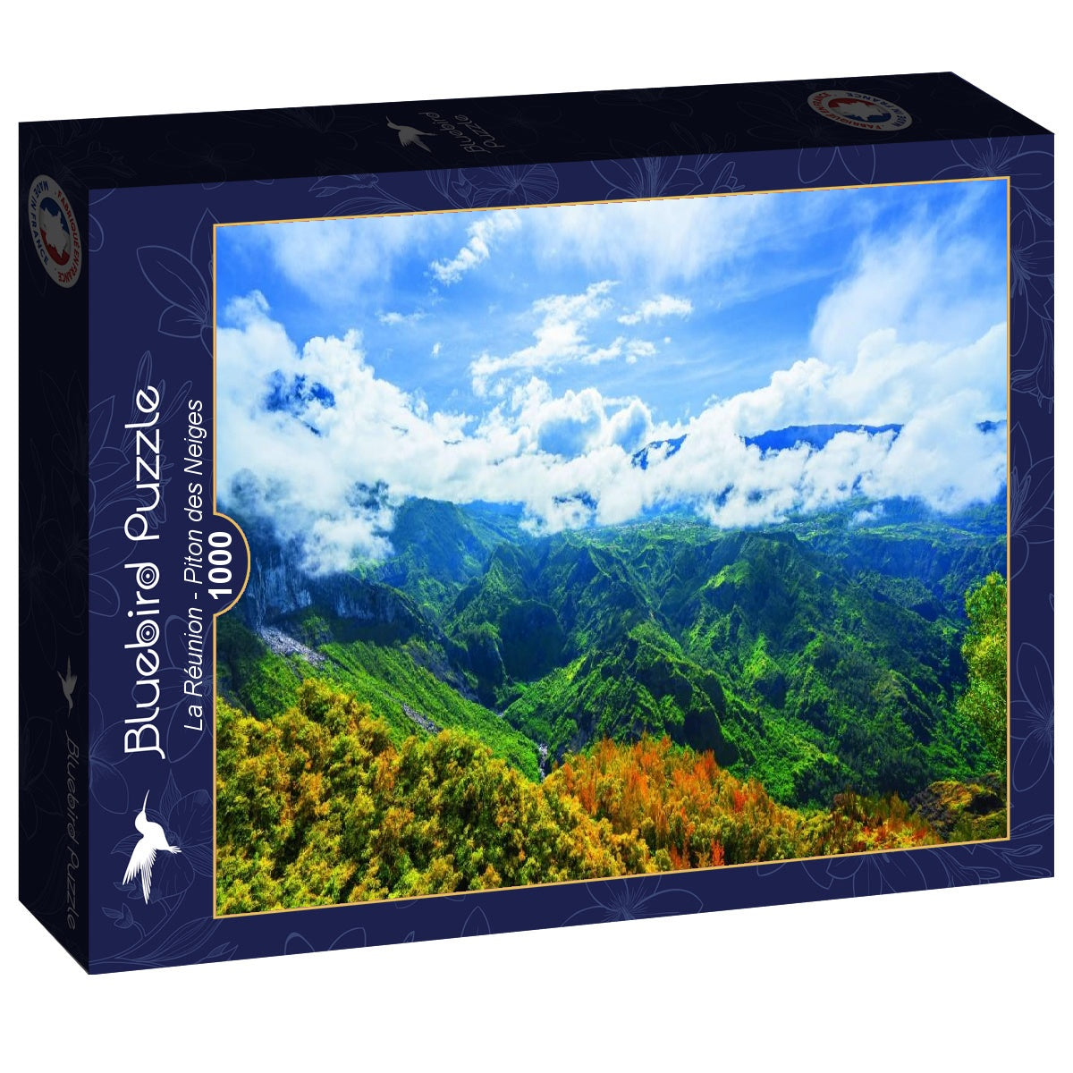 Piton des Neiges – 1000 Piece Jigsaw Puzzle (Bluebird Puzzle)