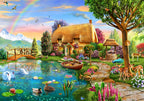 Lakeside Cottage – 6000 Piece Jigsaw Puzzle (Bluebird Puzzle)