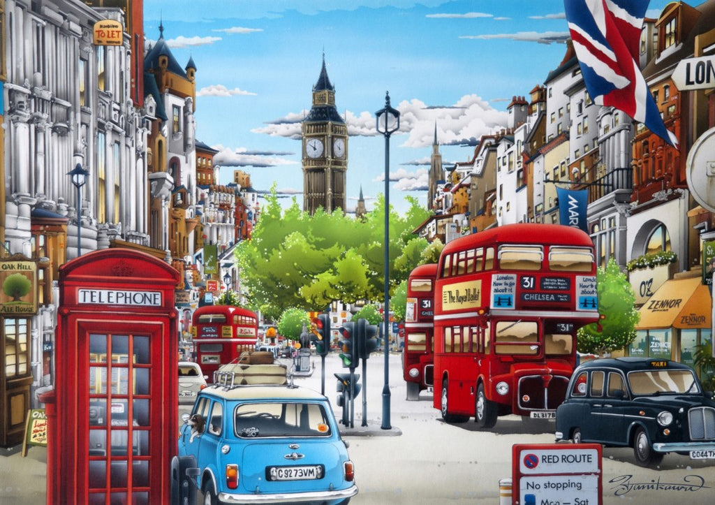 London – 1000 Piece Jigsaw Puzzle (Bluebird Puzzle)