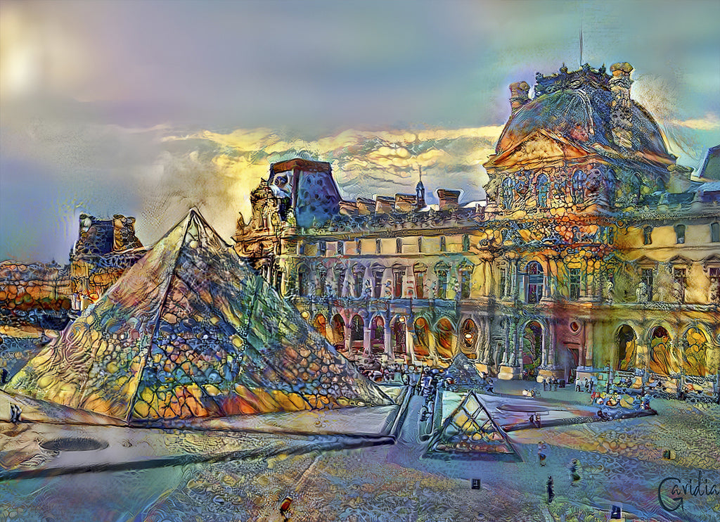 Louvre Museum, Paris, France – 1000 Piece Jigsaw Puzzle (Bluebird Puzzle)