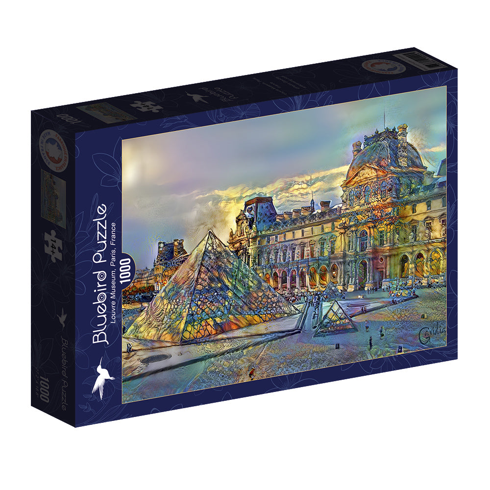 Louvre Museum, Paris, France – 1000 Piece Jigsaw Puzzle (Bluebird Puzzle)