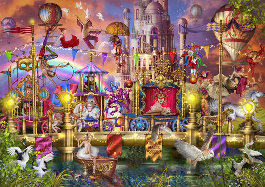 Bluebird Puzzle - Magic Circus Parade - 6000 Piece Jigsaw Puzzle