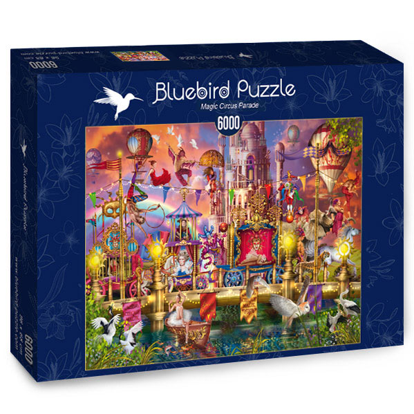 Magic Circus Parade – 6000 Piece Jigsaw Puzzle (Bluebird Puzzle)