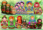 Matryoshka Dolls – 1000 Piece Jigsaw Puzzle (Bluebird Puzzle)