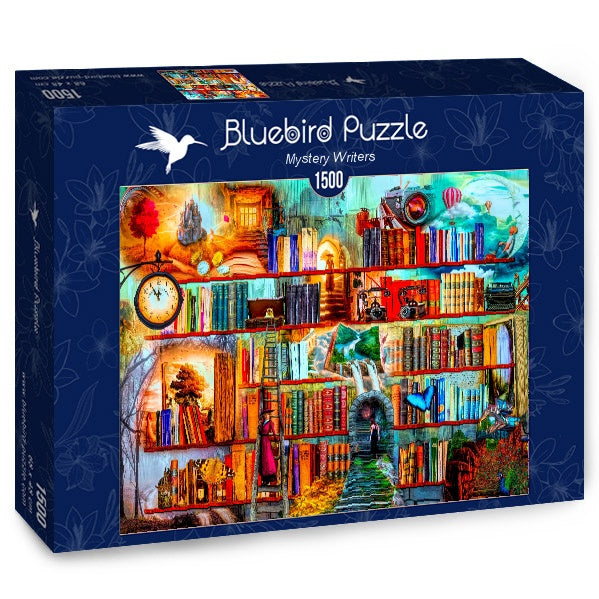 Bluebird Puzzle - Mystery Writers - 1500 Piece Jigsaw Puzzle