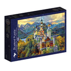 Neuschwanstein Castle, Fussen, Germany – 1000 Piece Jigsaw Puzzle (Bluebird Puzzle)