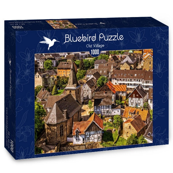 Old Village – 1000 Piece Jigsaw Puzzle (Bluebird Puzzle)