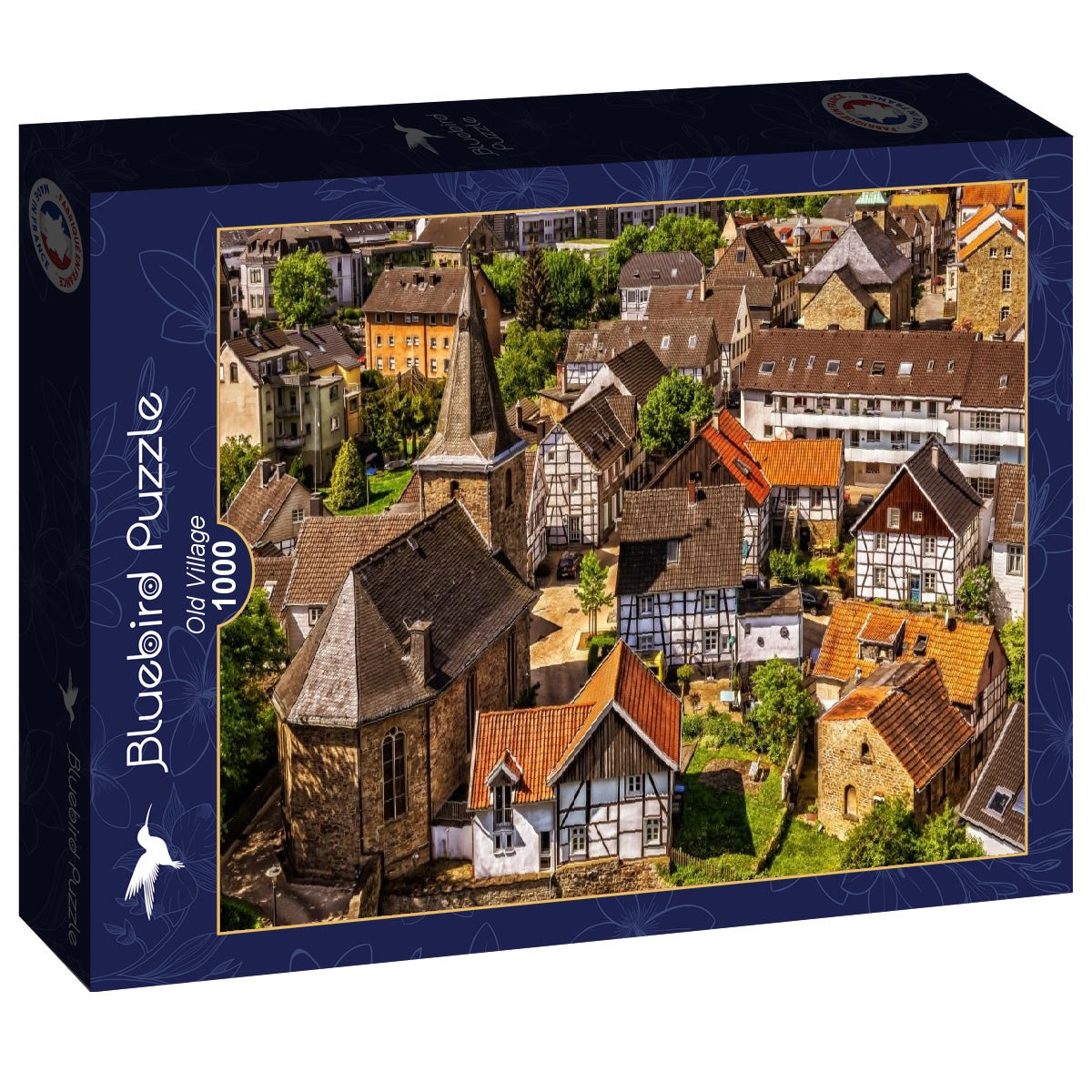 Bluebird Puzzle - Old Village - 1000 Piece Jigsaw Puzzle