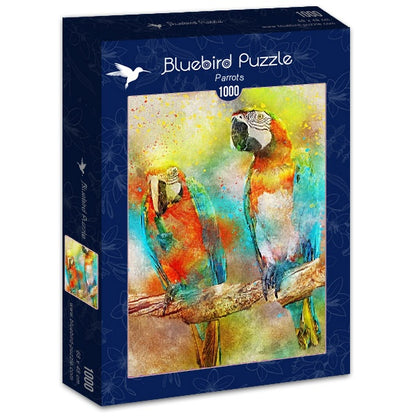 Bluebird Puzzle - Parrots - 1000 Piece Puzzle