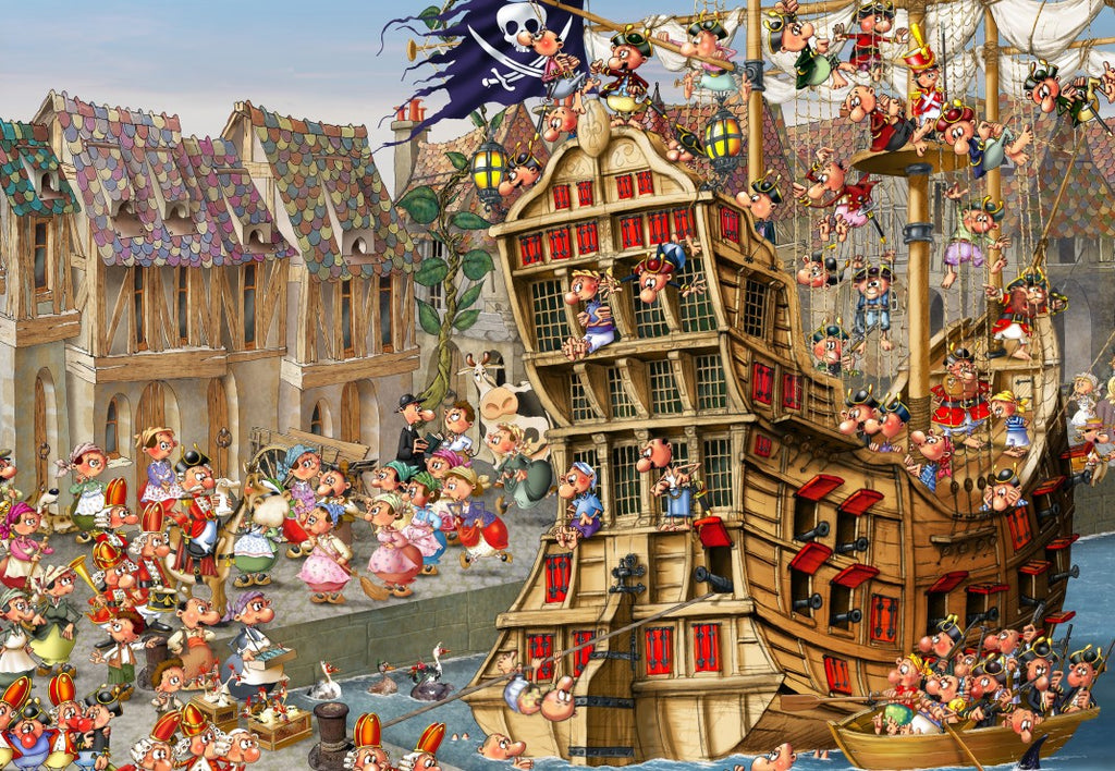 Pirates – 1000 Piece Jigsaw Puzzle (Bluebird Puzzle)