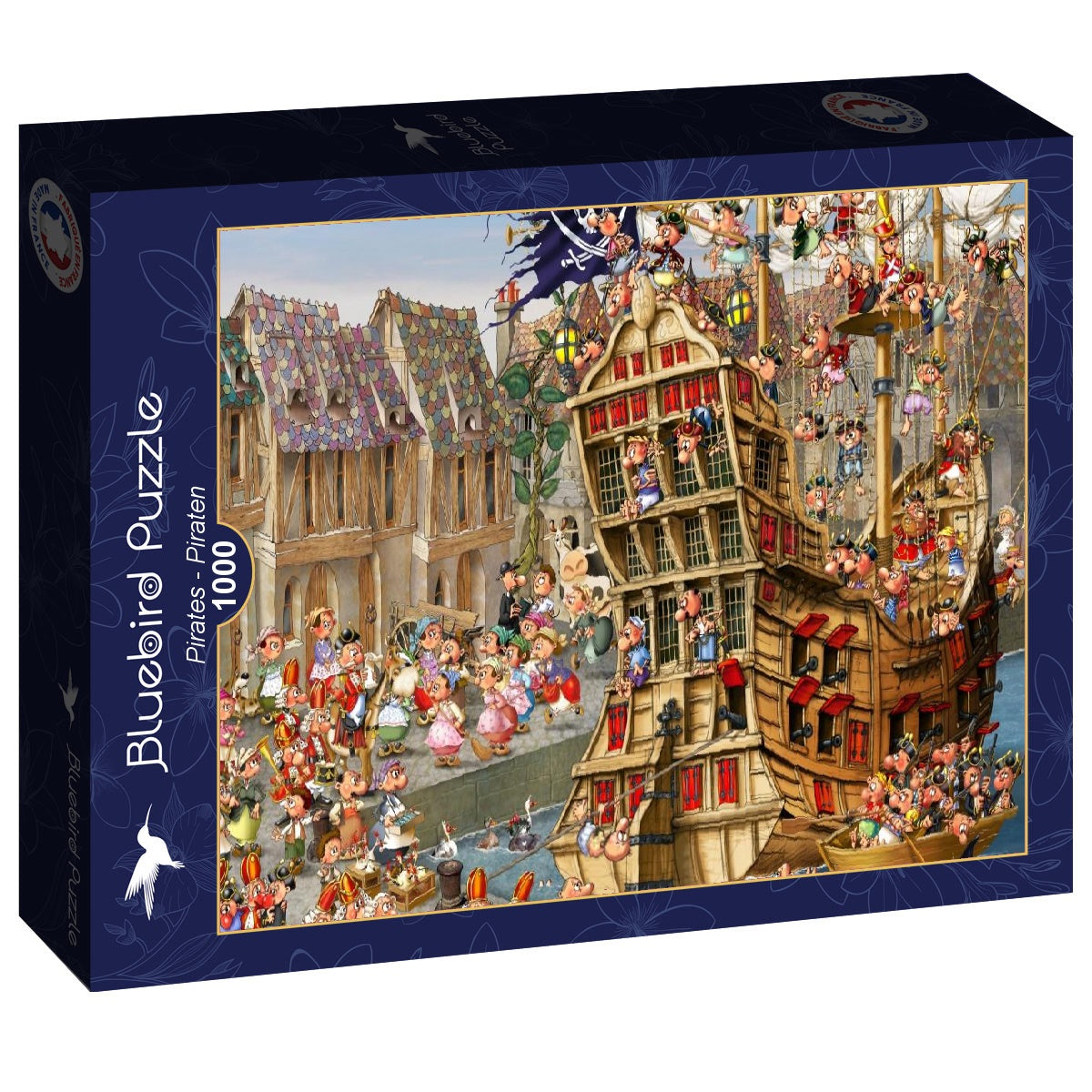 Bluebird Puzzle - Pirates - 1000 Piece Jigsaw Puzzle
