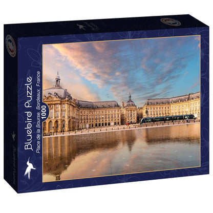 Bluebird Puzzle - Place de la Bourse, Bordeaux, France - 1000 Piece Jigsaw Puzzle