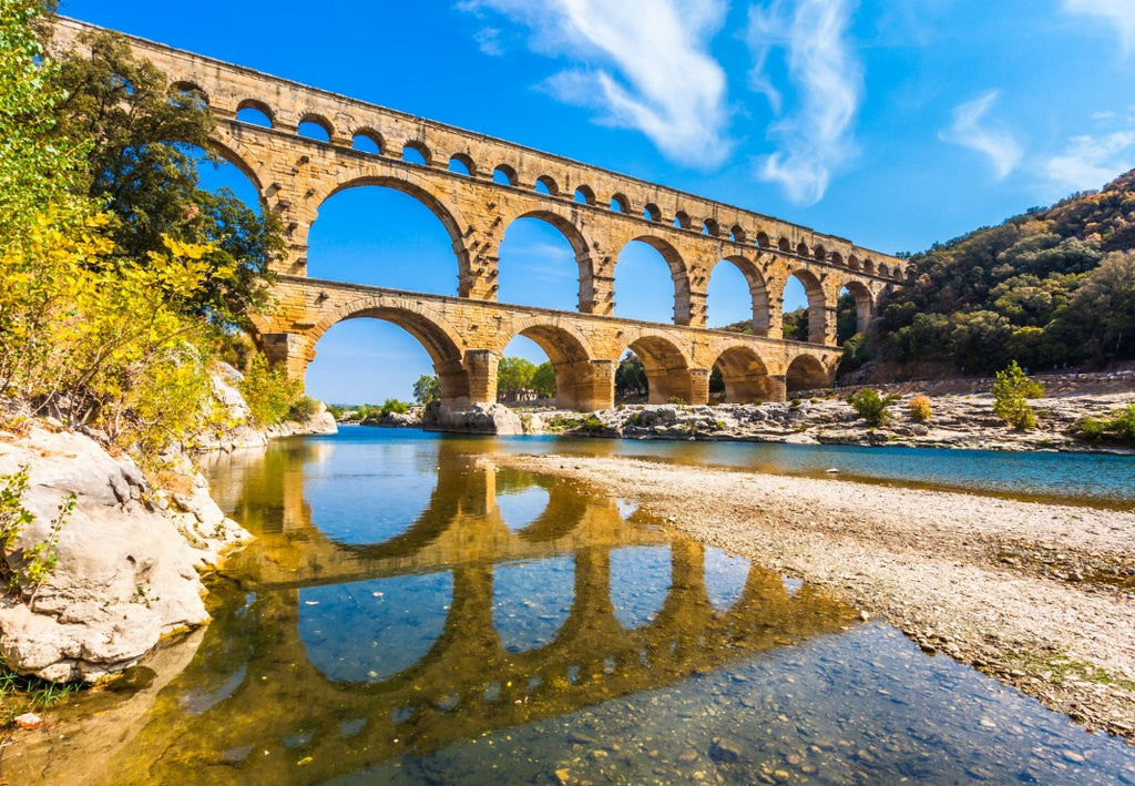 Pont du Gard, France – 1000 Piece Jigsaw Puzzle (Bluebird Puzzle)