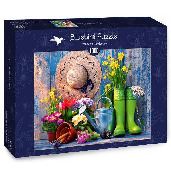 Ready for the Garden – 1000 Piece Jigsaw Puzzle (Bluebird Puzzle)