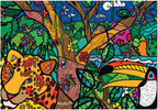 Amazon by Romero Britto – 1000 Piece Jigsaw Puzzle (Bluebird Puzzle)