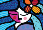 Girl with flower by Romero Britto – 1000 Piece Jigsaw Puzzle (Bluebird Puzzle)