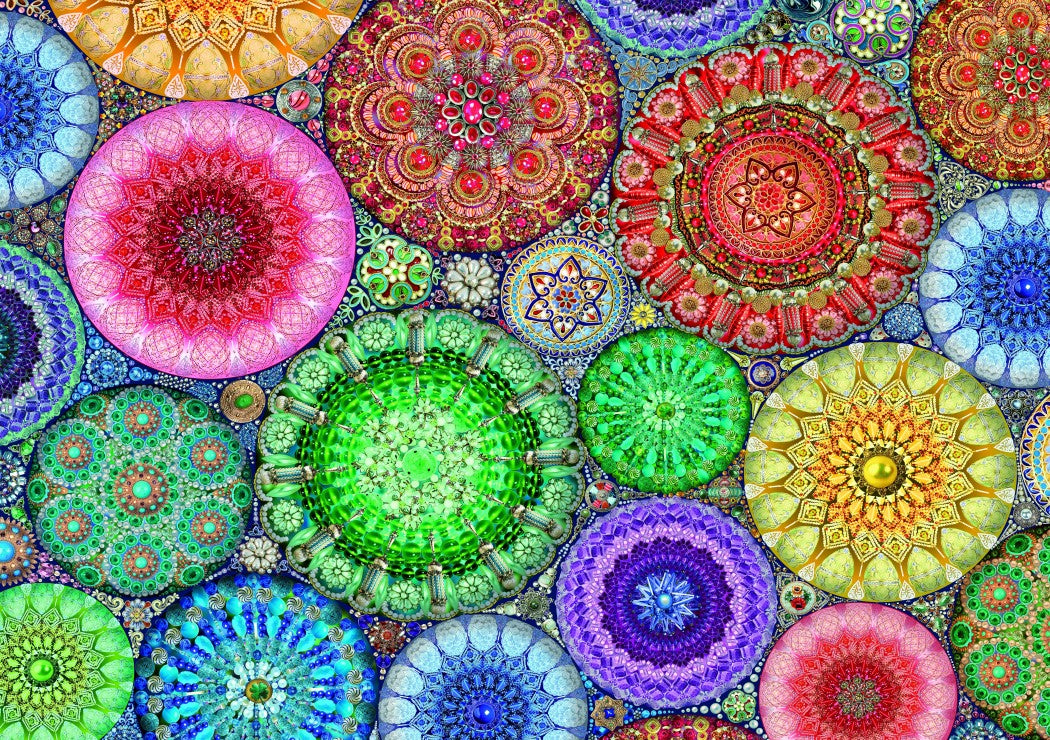 Rose Window – 1000 Piece Jigsaw Puzzle (Bluebird Puzzle)