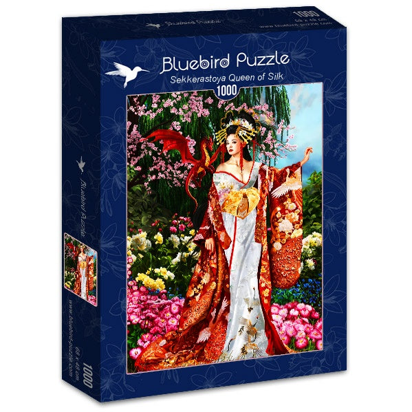 Sekkerastoya Queen of Silk – 1000 Piece Jigsaw Puzzle (Bluebird Puzzle)