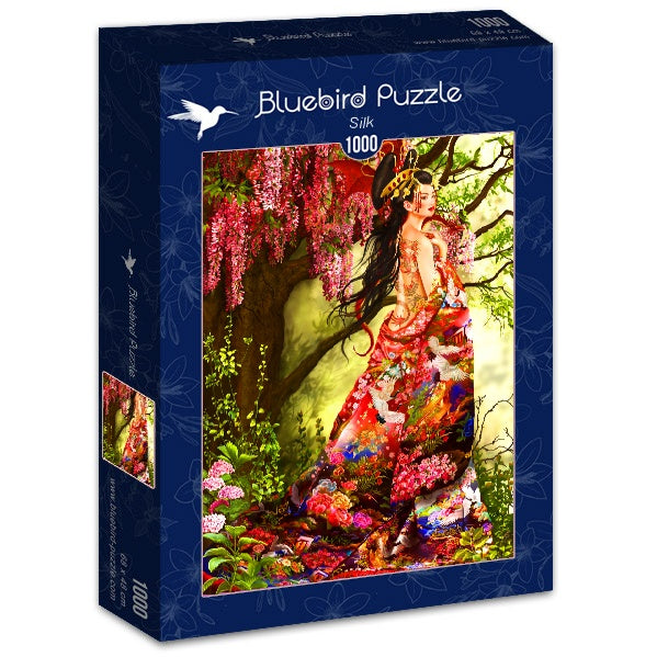 Silk – 1000 Piece Jigsaw Puzzle (Bluebird Puzzle)