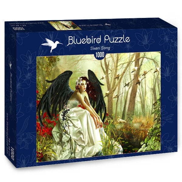 Bluebird Puzzle - Swan Song - 1000 Piece Jigsaw Puzzle