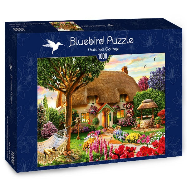 Thatched Cottage – 1000 Piece Jigsaw Puzzle (Bluebird Puzzle)