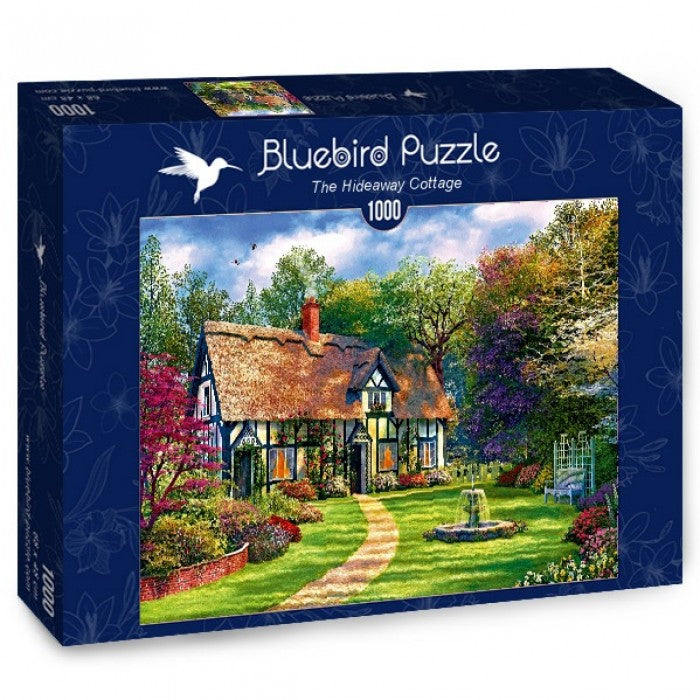 The Hideaway Cottage – 1000 Piece Jigsaw Puzzle (Bluebird Puzzle)