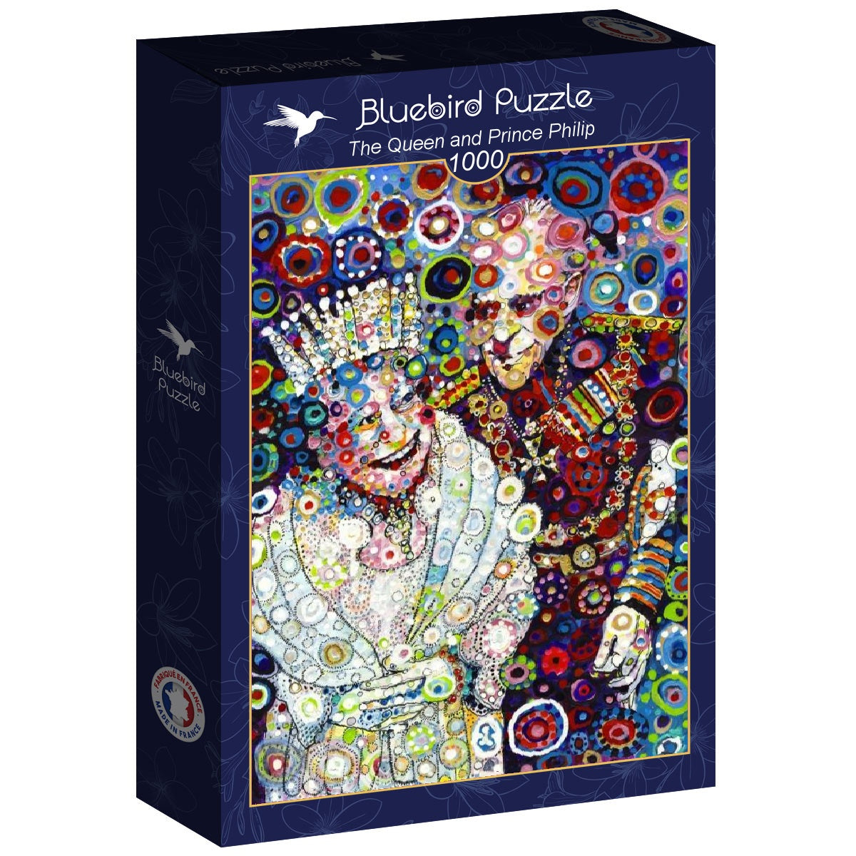 Bluebird Puzzle - The Queen and Prince Philip - 1000 Piece Jigsaw Puzzle