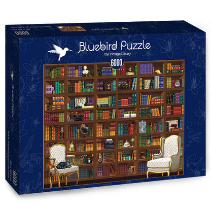 Bluebird Puzzle - The Vintage Library - 6000 Piece Jigsaw Puzzle