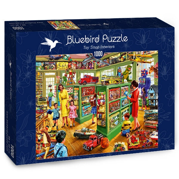 Toy Shop Interiors – 1000 Piece Jigsaw Puzzle (Bluebird Puzzle)