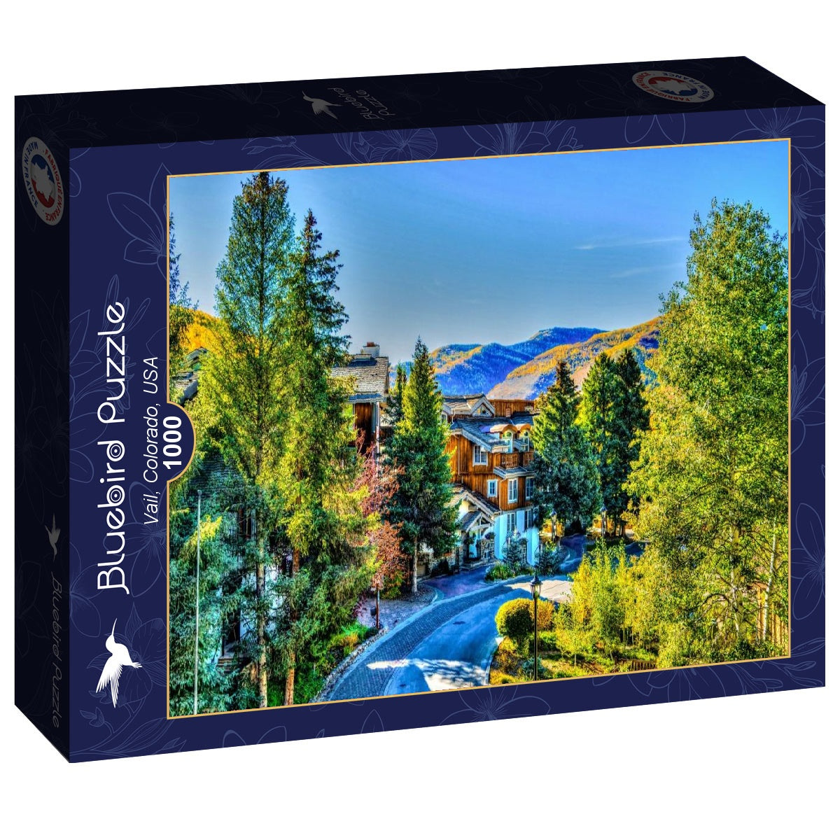 Vail, Colorado, USA – 1000 Piece Jigsaw Puzzle (Bluebird Puzzle)