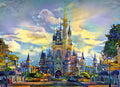 Walt Disney World Castle, Orlando, Floride, USA – 1000 Piece Jigsaw Puzzle (Bluebird Puzzle)