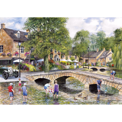 Bourton on the Water – 1000 Piece Jigsaw Puzzle (Gibsons)