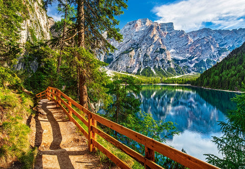 Brais Lake, Italy – 1000 Piece Jigsaw Puzzle (Castorland)