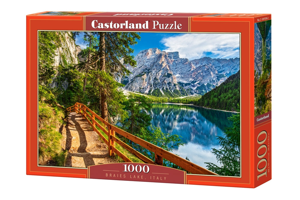 Brais Lake, Italy – 1000 Piece Jigsaw Puzzle (Castorland)